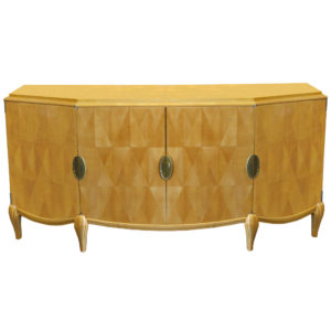 french art deco sideboard in sycamore