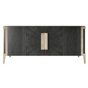 Modern Wood Sideboard with metal legs