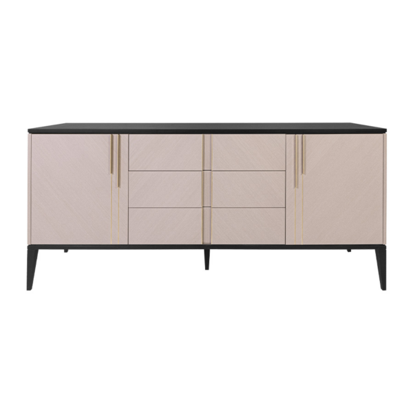 Custom modern sideboard by Anne Hauck, made-to-order