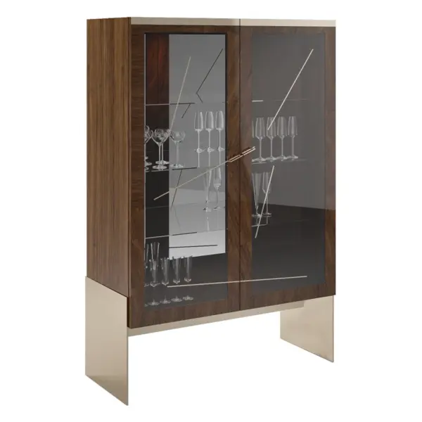 Modern cabinet and bookcase by Anne Hauck